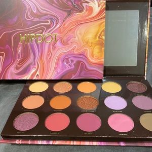 ZION Eyeshadow Pigment Palette Red Orange Purple